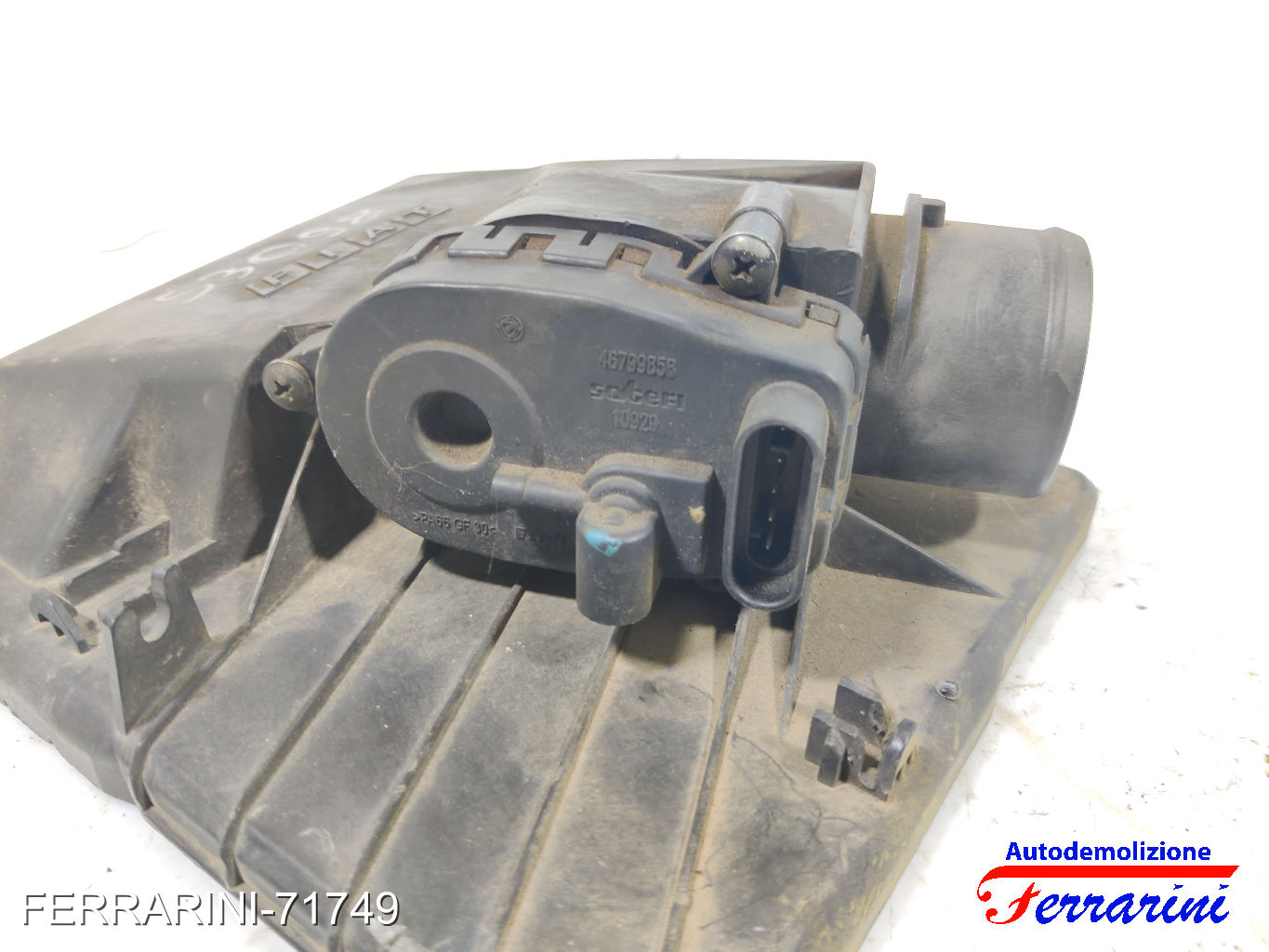 Debimetro FIAT PALIO WEEKEND 171, 173, 178, 373, 374 1.9 D 2001-2016 46799858 7