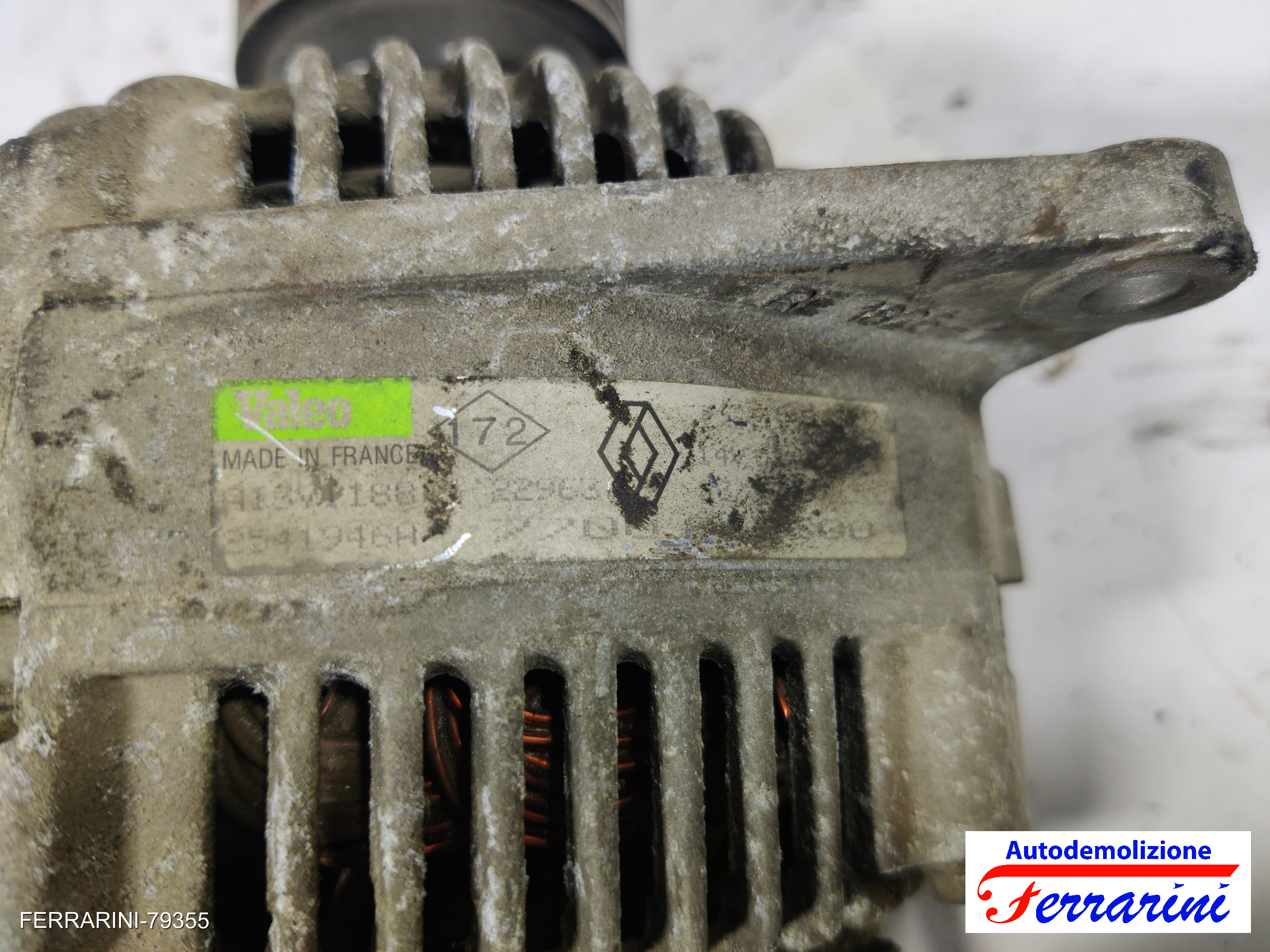 Alternatore RENAULT CLIO 2 BB, CB 1.2 1998-2010 7700434899, 54194682 7