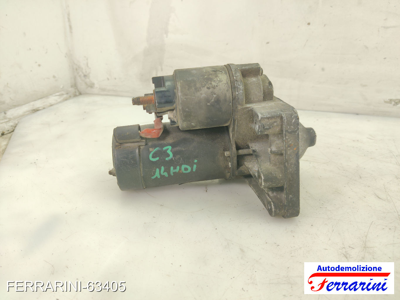 Motorino Avviamento PEUGEOT 206 SW 2E/K 1.4 HDI 2002-2007 5802FG, 5802FP