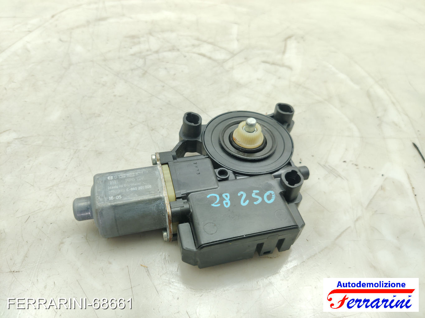 Motorino Alzavetro VW POLO 6C1, 6R1 1.4 TDI 2014-2017 6R0959801DJ, 0130822531 7