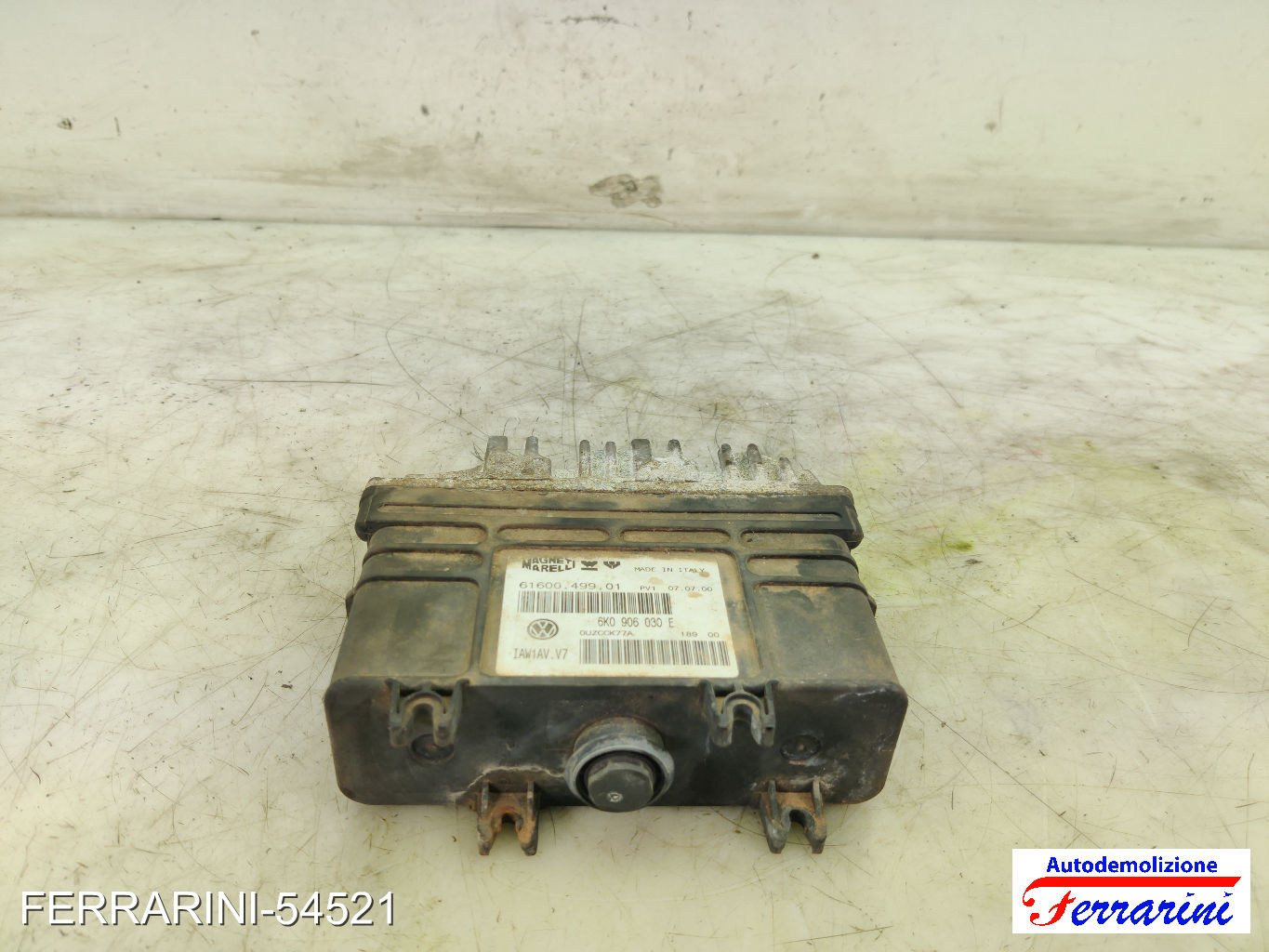 Centralina Motore SEAT IBIZA 2 6K1 1.6I 1993-2002 6K0906030E, 6160049901 7