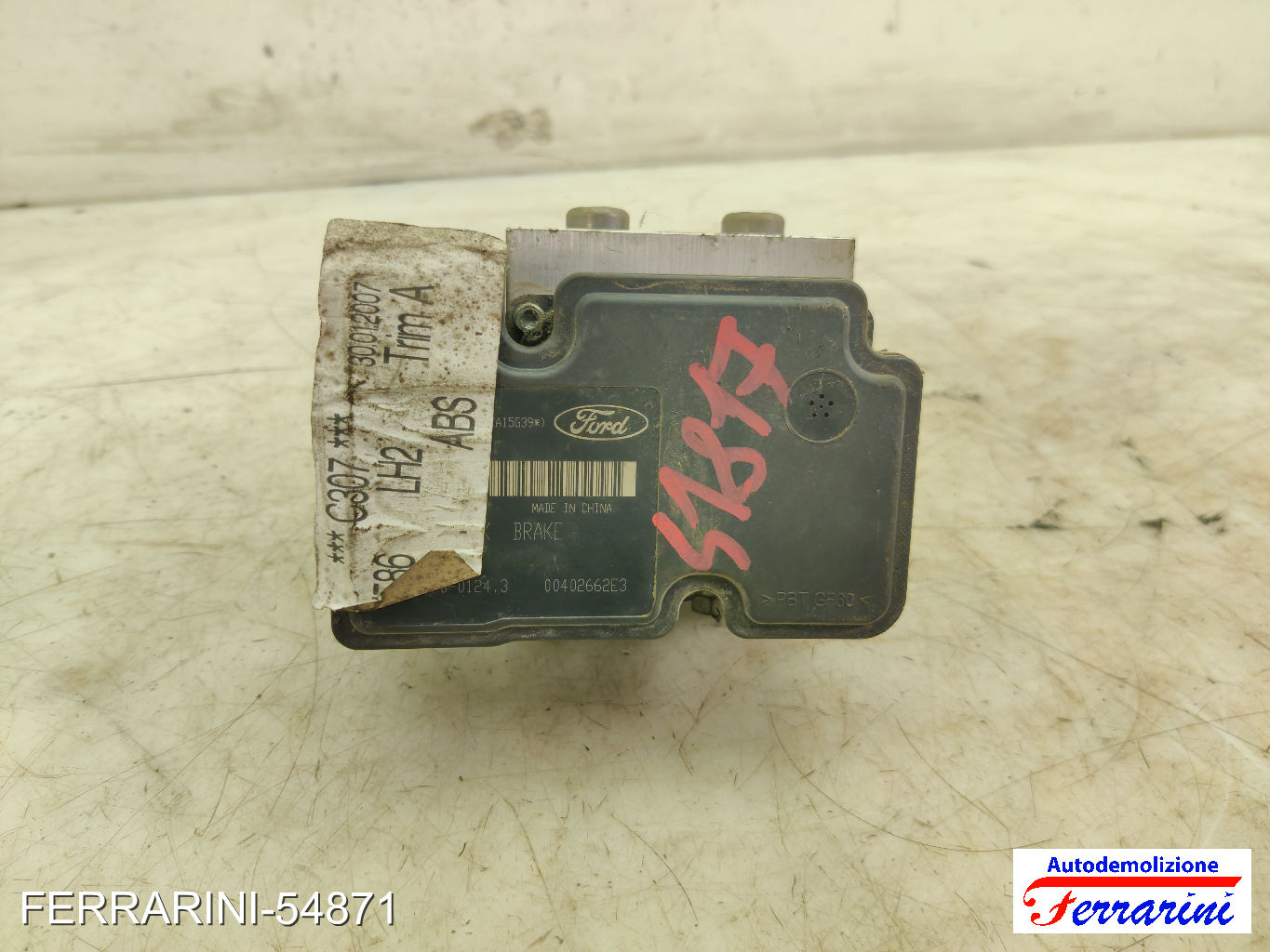 10.0970-0124.3 00402662e3 10.0207-0071.4 Centralina Pompa Abs FORD FOCUS 2