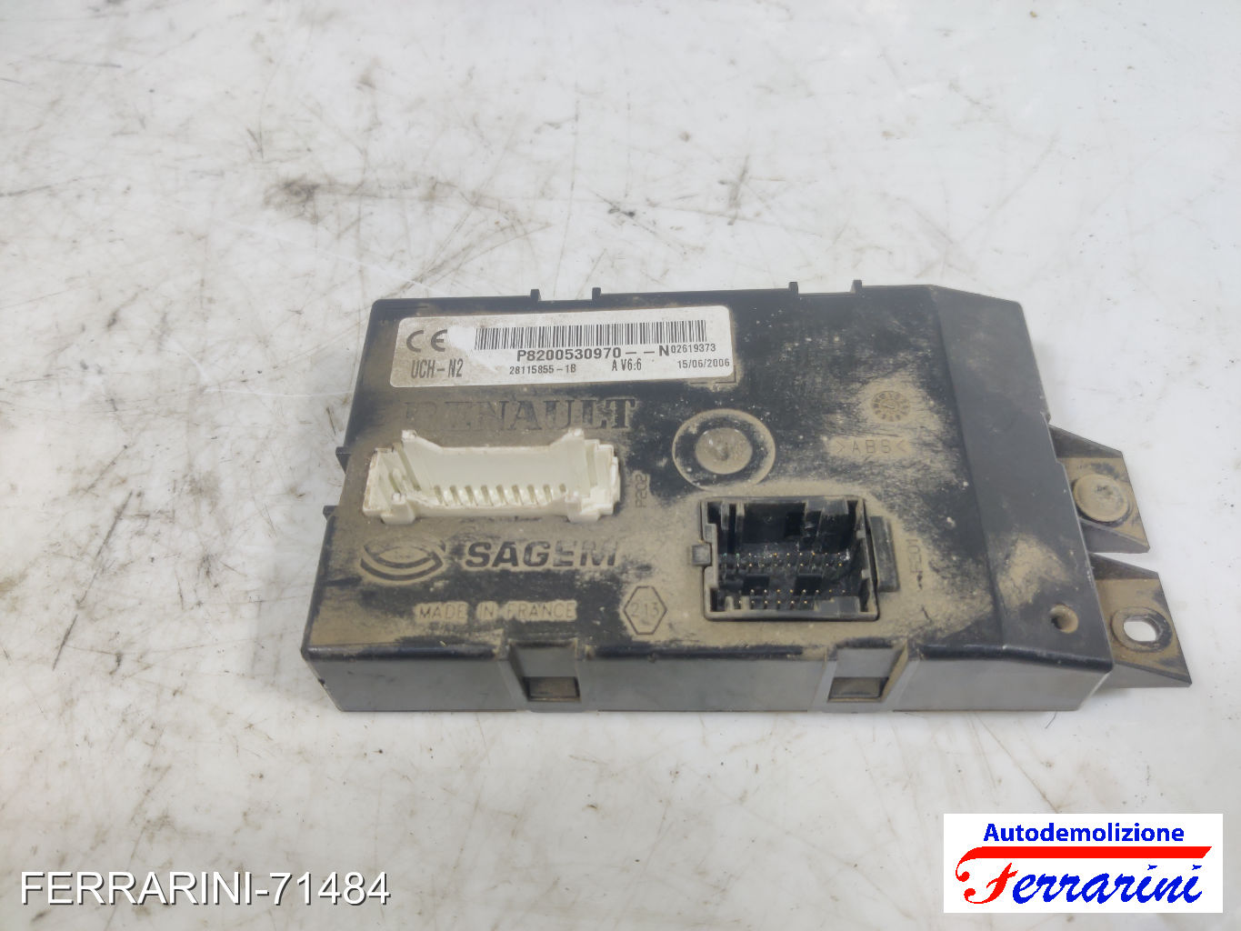 Kit Accensione RENAULT KANGOO KC0/1 1.2 16V 2001-2023 8200530970, EBSIM32R 13