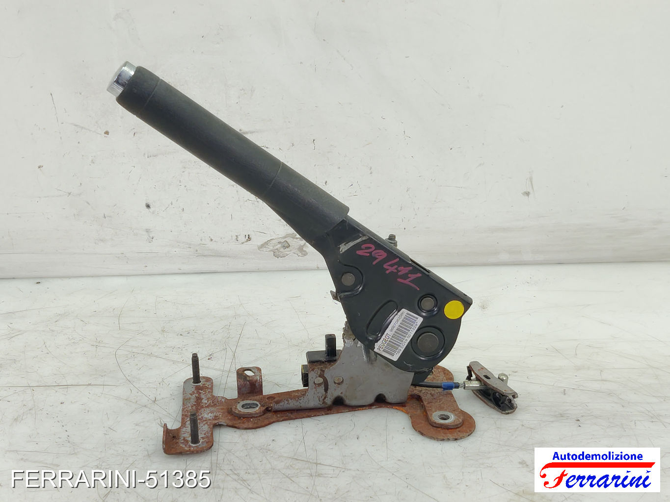 Leva Freno A Mano PEUGEOT 207 SW WK 2007-2013 9687063580, 98062966ZD