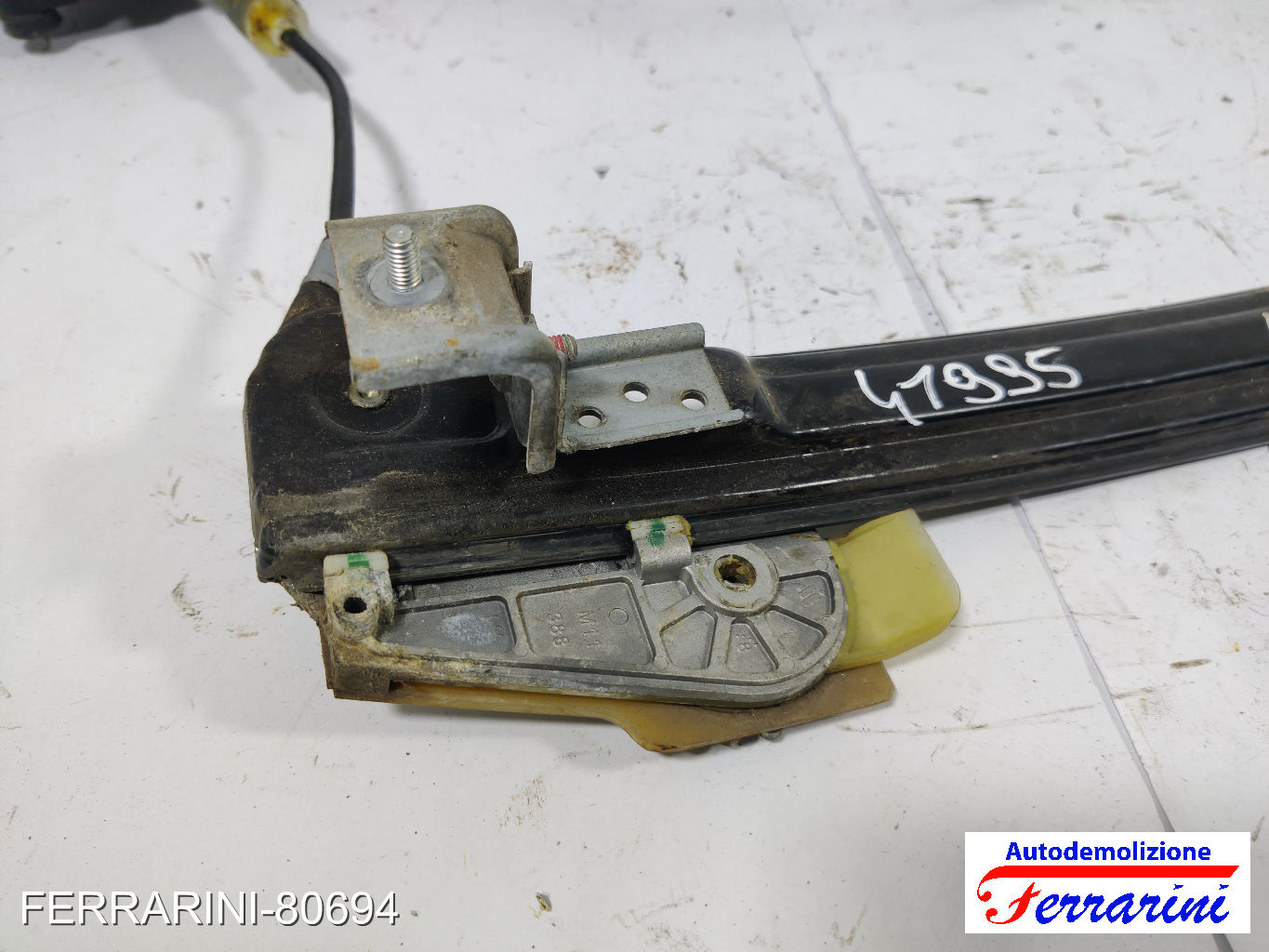 Alzavetro ALFA ROMEO MITO 955 2008-2013 sinistro, sx, frontale, anteriore 10