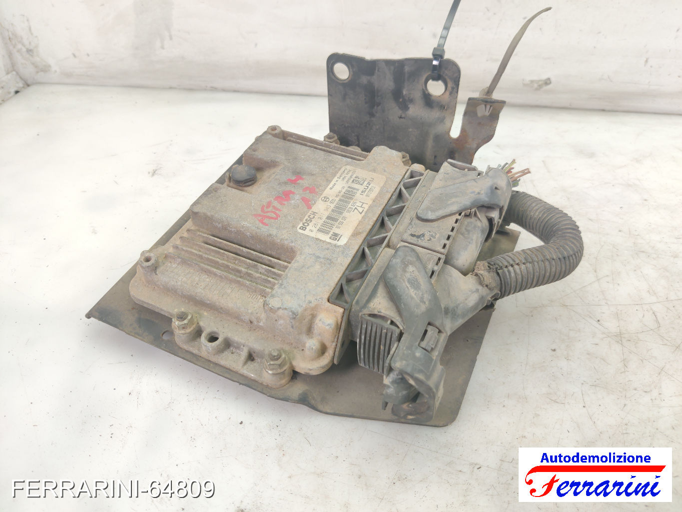Centralina Motore OPEL ASTRA H SW A04 1.7 CDTI 2004-2010 55556829, 0281011943 6