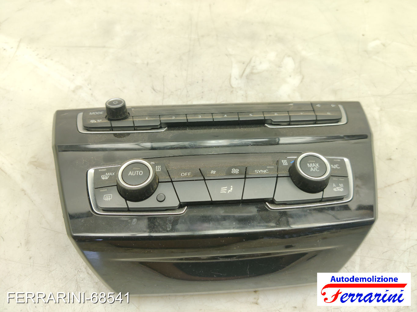 stereo Tastiera Clima BMW X1 F48 2015-2023 anteriore, frontale 64119371459 11