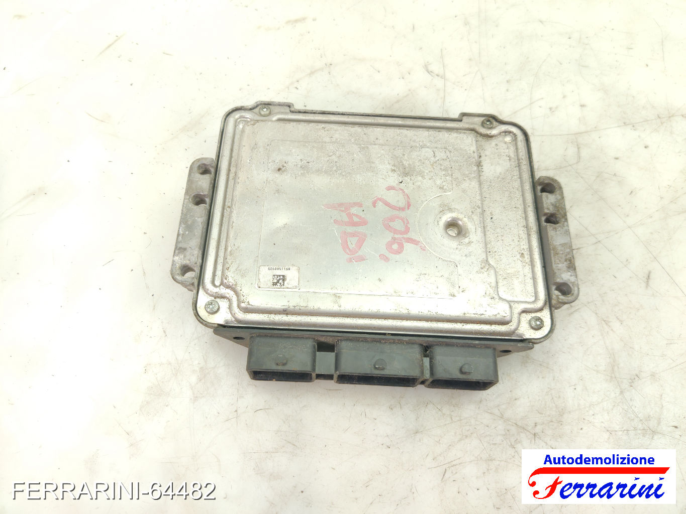 Centralina Motore PEUGEOT 206 SW 2E/K 1.4 HDI 2002-2007 9659341880, 9664620780 6