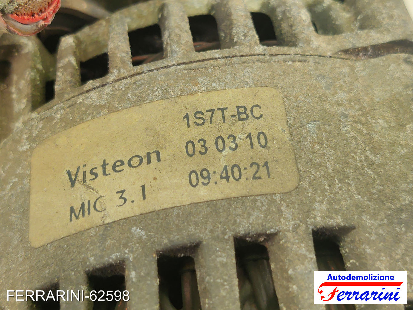 Alternatore JAGUAR X-TYPE X400 2.0 D 2003-2009 1S7T10300BC, 1S7TBC