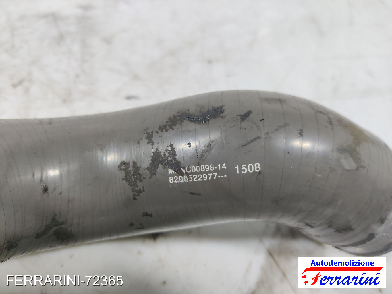 TUBO ARIA ASPIRAZIONE RENAULT SCENIC 2 JM0/1 1.9 DCI 2005-2008 8200522977