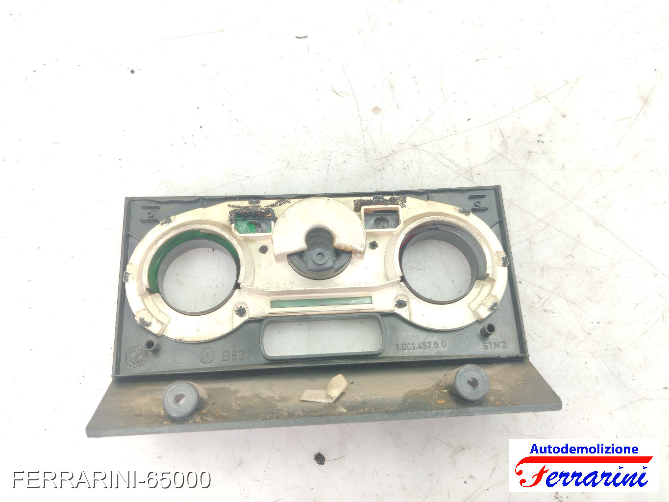 Tastiera Clima FIAT PUNTO 176 1996-1999 anteriore, frontale 721300060, 52553 6