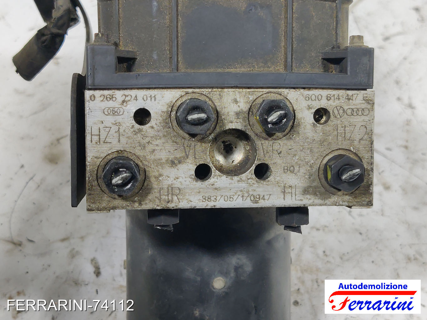 Centralina Pompa Abs SKODA FABIA 1 COMBI 6Y5 1.9 TDI 2000-2007 6Q0614417E