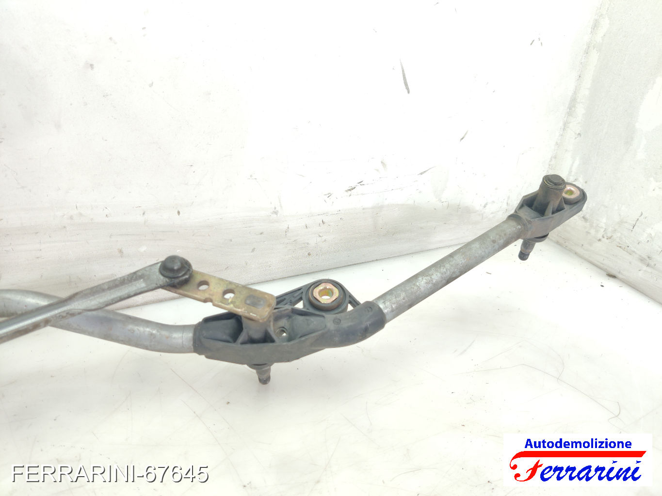 Spazzacqua Motorino Tergicristallo RENAULT SCENIC 2 JM0/1 2005-2008 anteriore