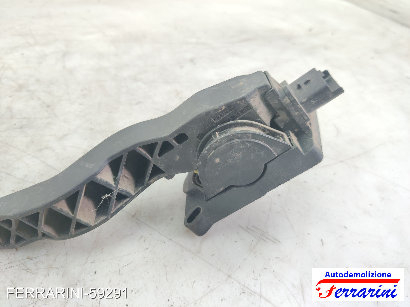 Pedale Acceleratore PEUGEOT 206 SW 2E/K 1.4 HDI 2002-2007 1601Q2, 1601K9 6