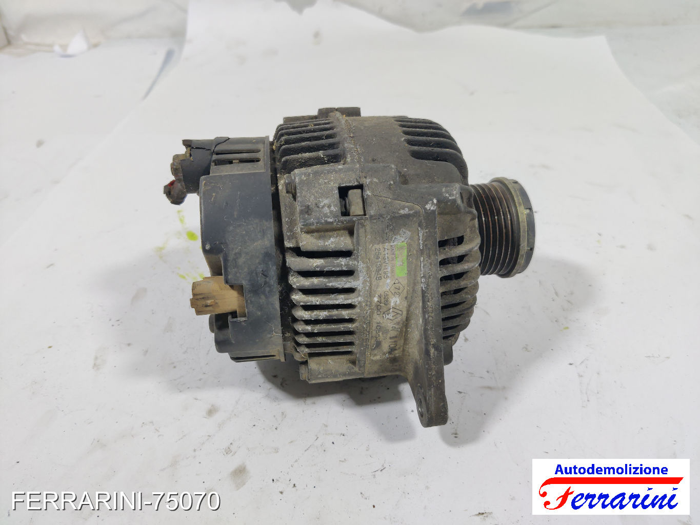 Alternatore RENAULT SCENIC 1 FA0, JA0/1 1.9 DCI 1999-2003 7700105539, 052894799