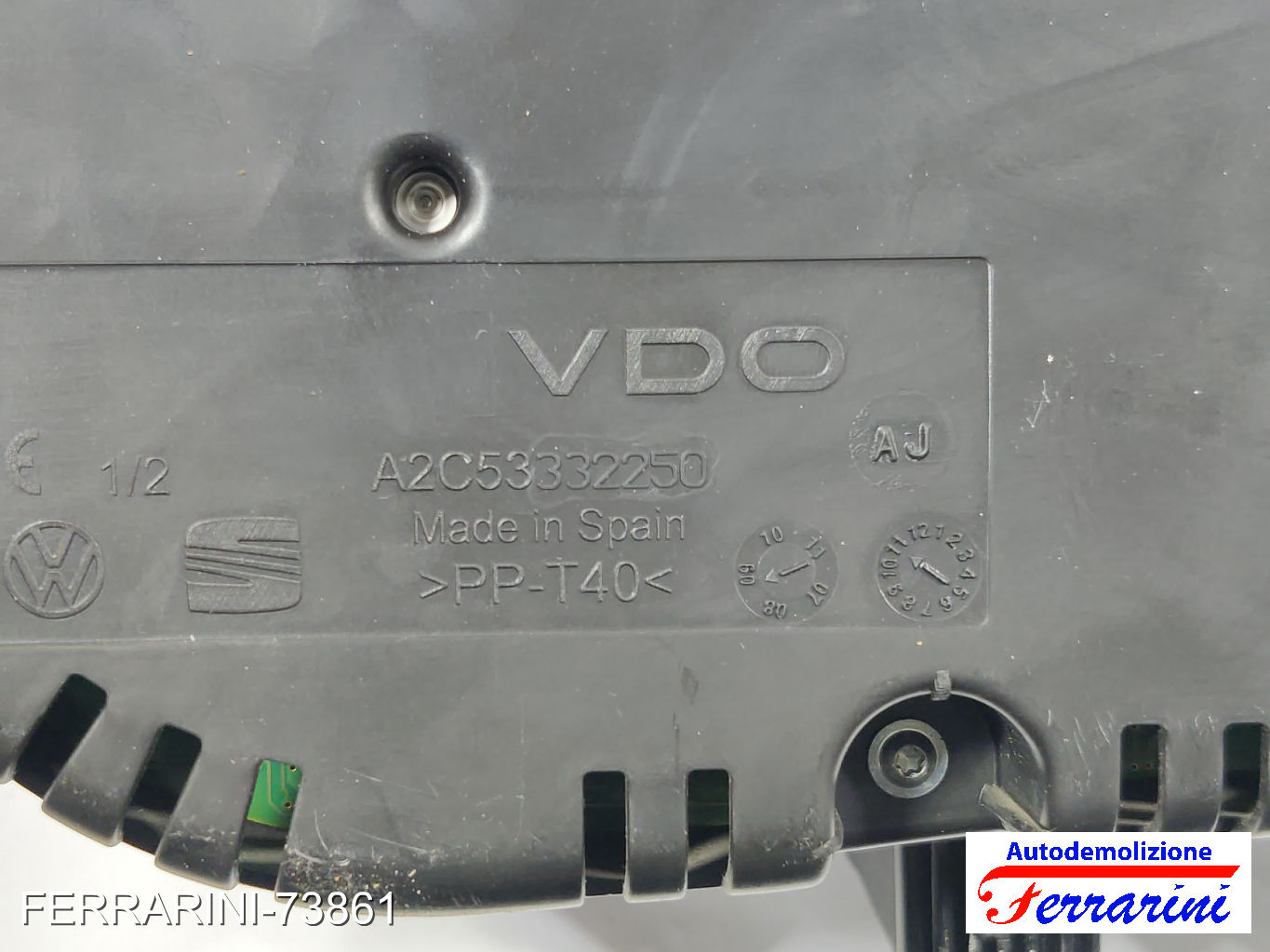 Quadro Contachilometri VW POLO 6C1, 6R1 1.6 TDI 2009-2023 6R0920861D 6