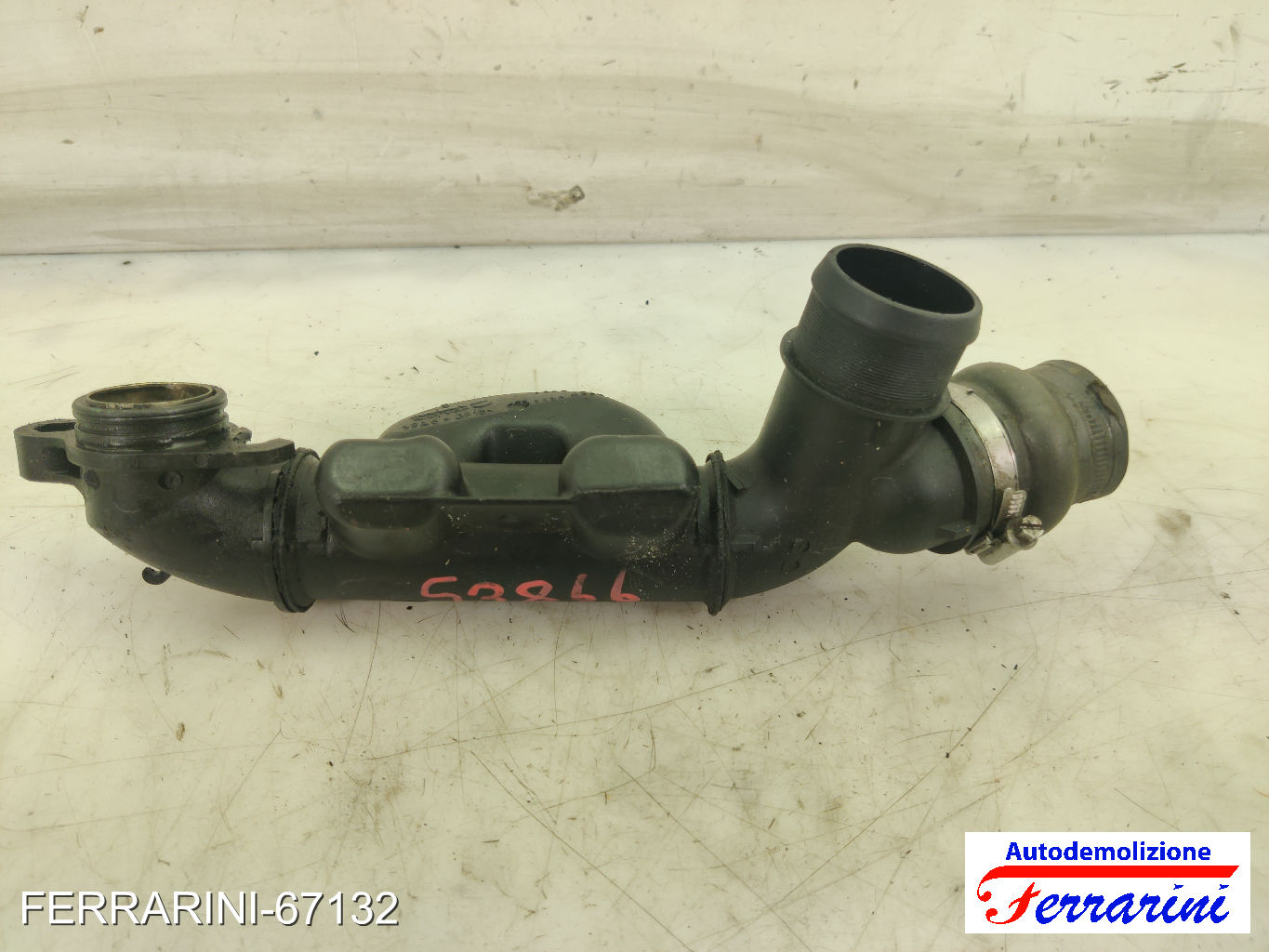 tubo aria aspirazione G8DB FORD C-MAX DM2 1.6 TDCI 2007-2010 1465155