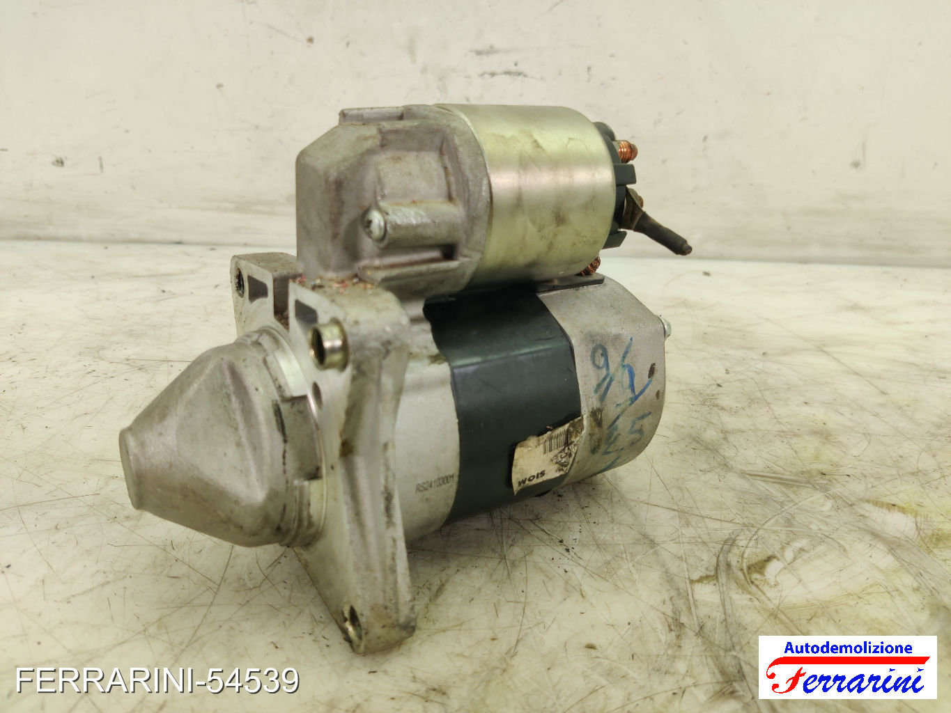 Motorino Avviamento FIAT PUNTO 188 1.2 60 1999-2010 RS24103001, 55196400