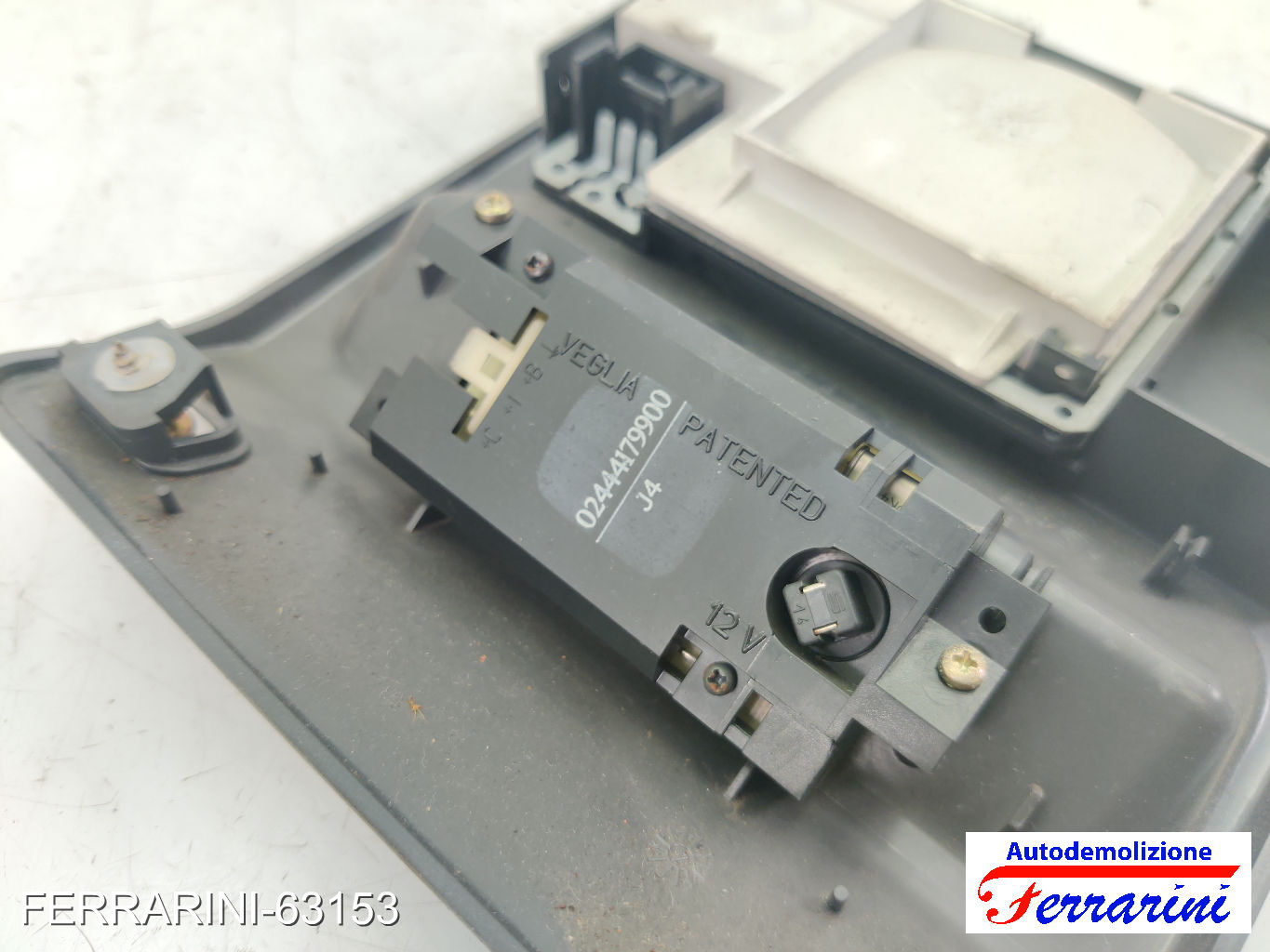 orologio Plafoniera FIAT PUNTO 176 1993-1999 anteriore, frontale centrale, ant
