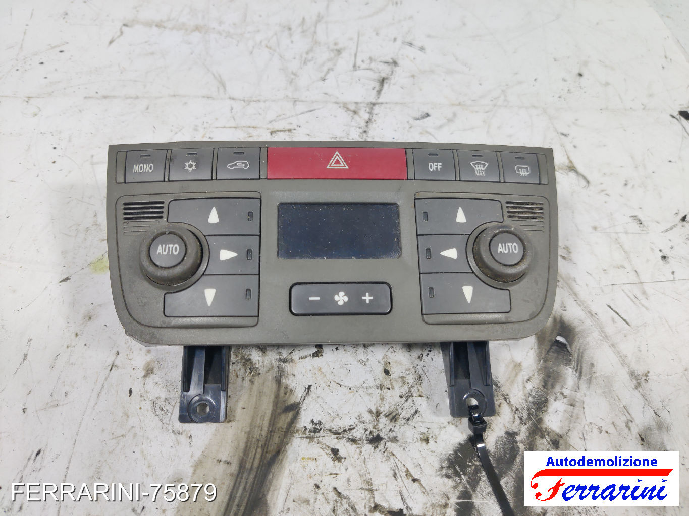 bizona automatico Tastiera Clima FIAT IDEA 350 2004-2012 anteriore, frontale