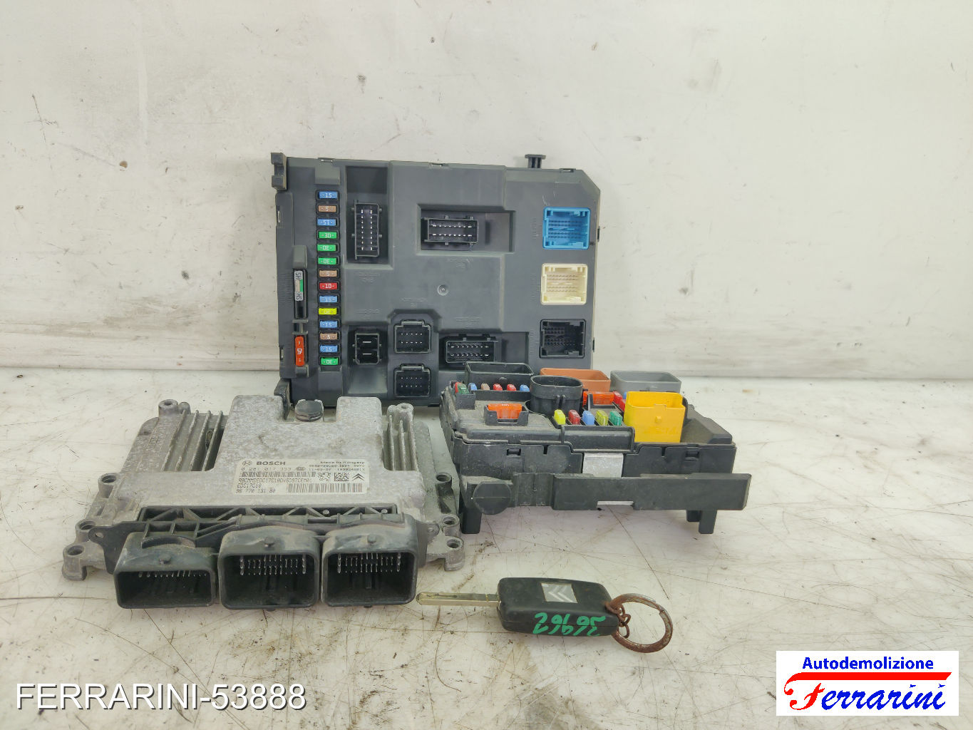 Kit Accensione CITROEN C3 PICASSO SH 1.6 HDI 90 2010-2016 0281017333, EDC17C10