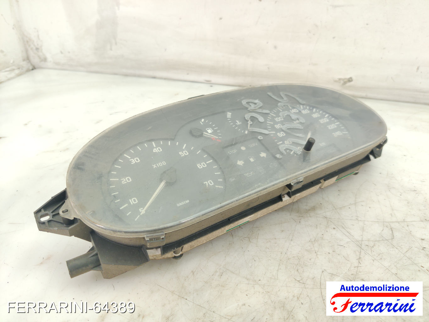 Quadro Contachilometri RENAULT MEGANE 1 SW KA0/1 1.6 16V 1999-2003 8200071820 10