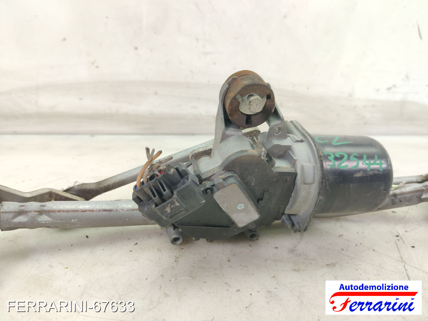 Spazzacqua Motorino Tergicristallo CITROEN C2 JM 2003-2012 anteriore, frontale 10