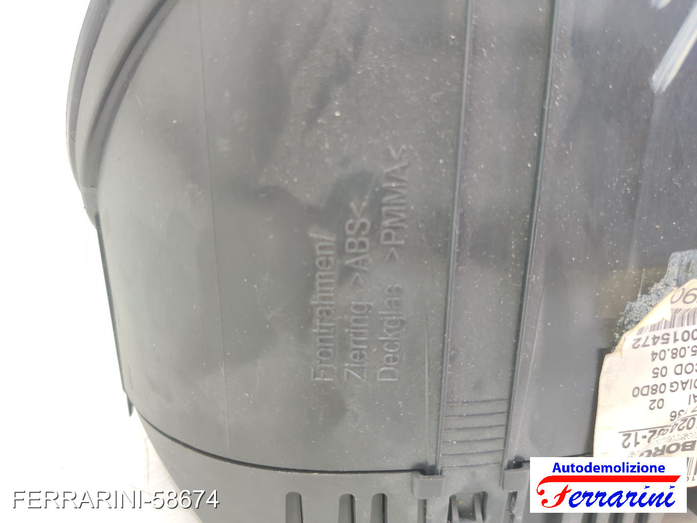 Quadro Contachilometri BMW SERIE 1 E87 120D 2004-2011 6947136, 445105, 102495221