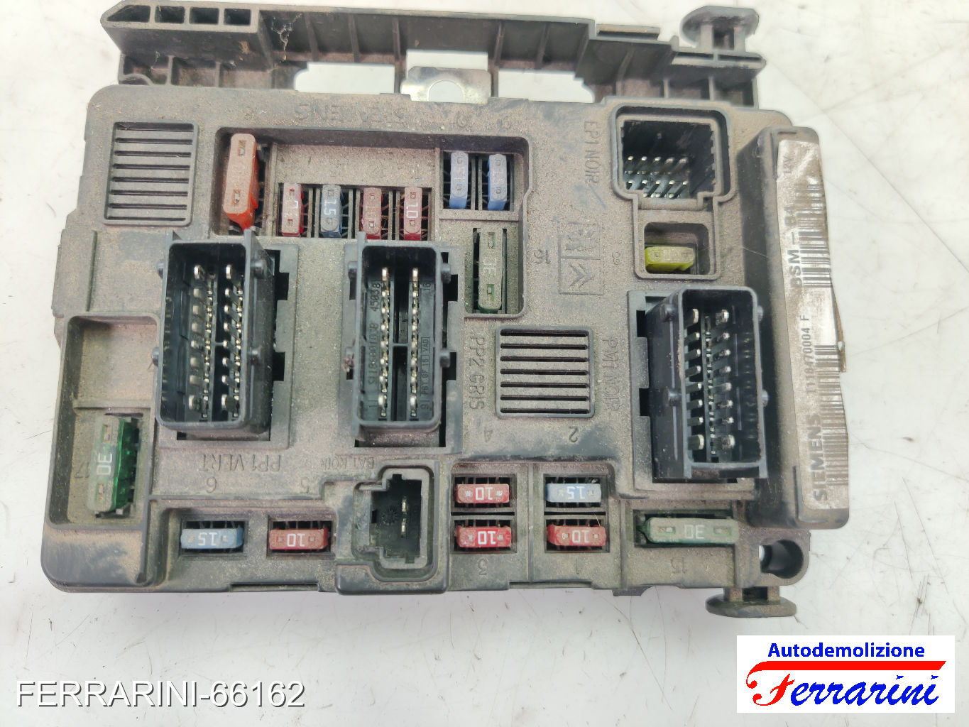 Body Computer CITROEN C2 JM 1.4 HDI 2003-2009 9643498780, T118470004F, BSMB4 10