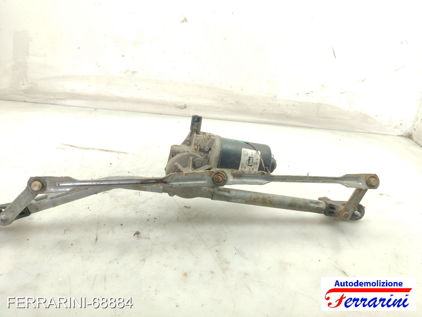 Spazzacqua Motorino Tergicristallo FIAT PUNTO 188 1999-2010 anteriore, frontale 10