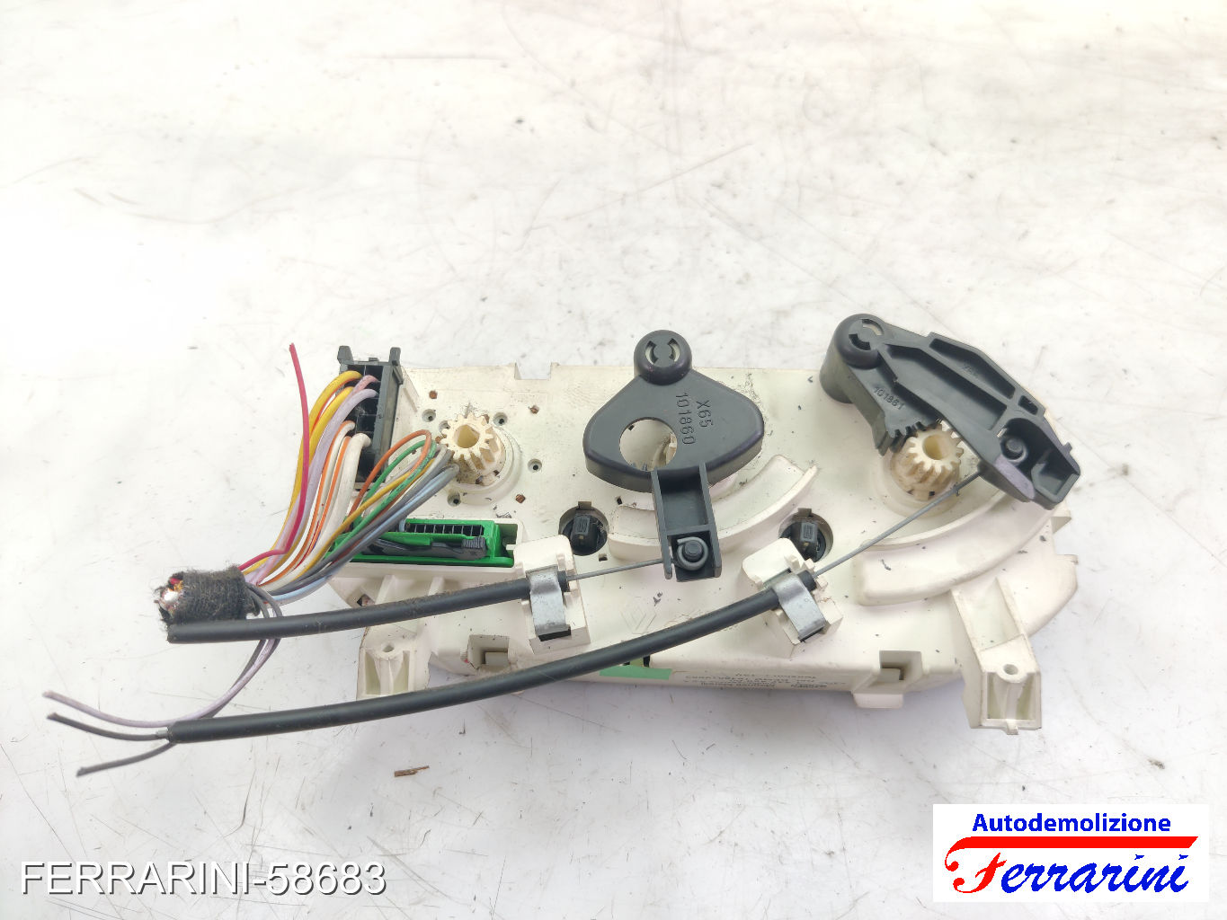Tastiera Clima RENAULT CLIO 2 BB, CB 1998-2010 anteriore, frontale 1848819005 8