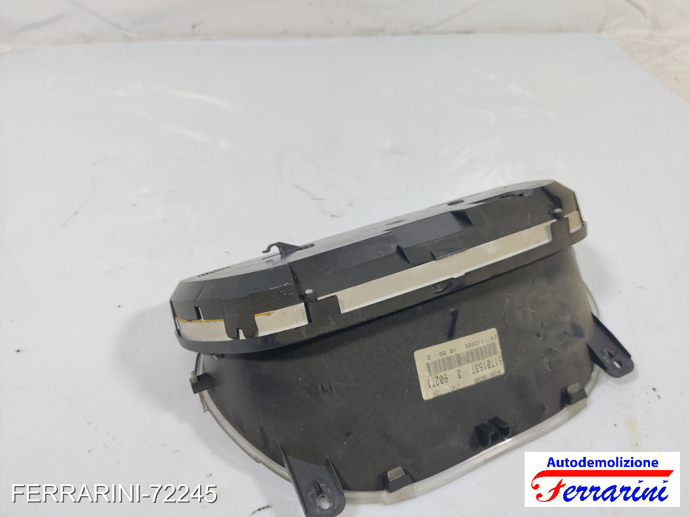 Quadro Contachilometri FIAT GRANDE PUNTO 199 1.3 D MULTIJET 2005-2013 51701537