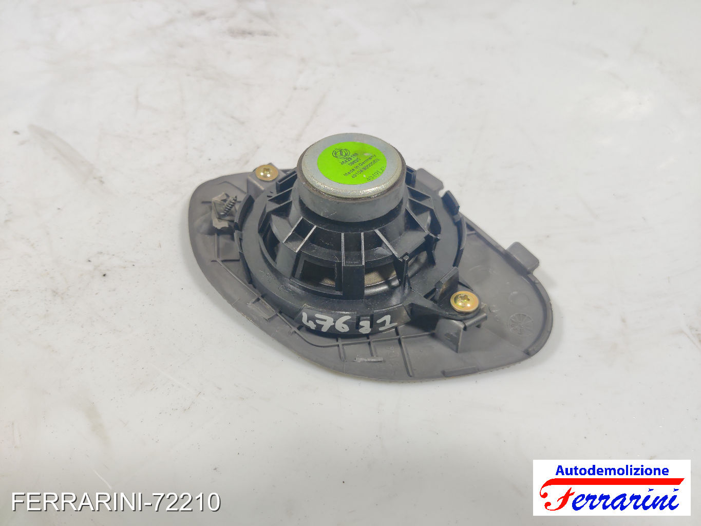 Cassa altoparlante FIAT PUNTO 176 1997-1999 Frontale Destra 46429169, 09620