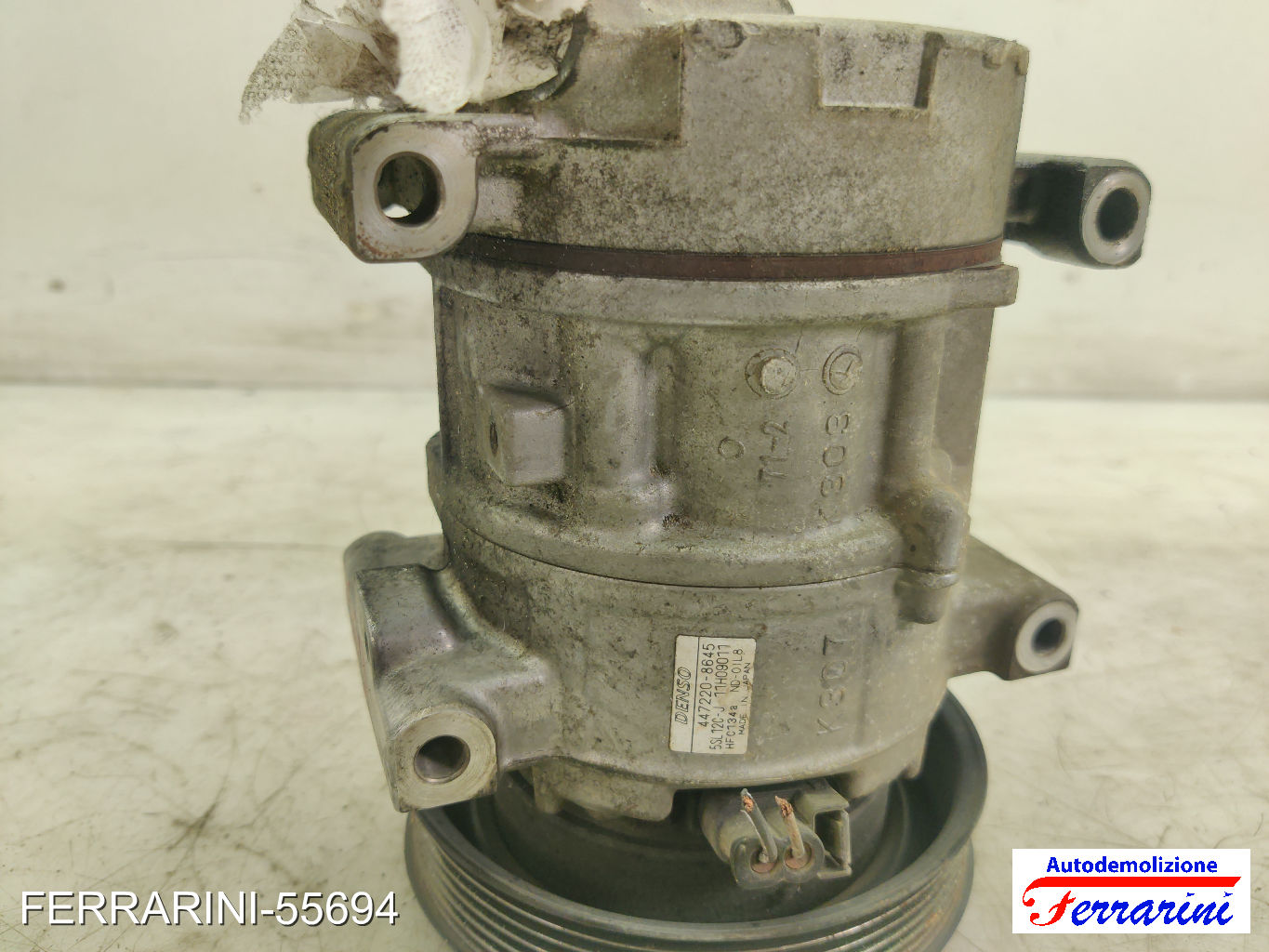 Compressore Clima FIAT PUNTO 199 1.2 2012-2023 4472208645, 5SL12C, 11H09011 13