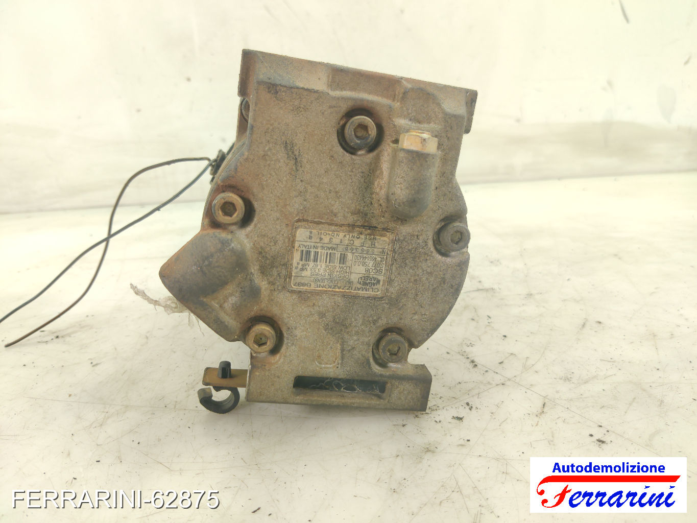 Compressore Clima FIAT BRAVA 182 1.2 16V 80 1998-2002 46785773, 46514443 7