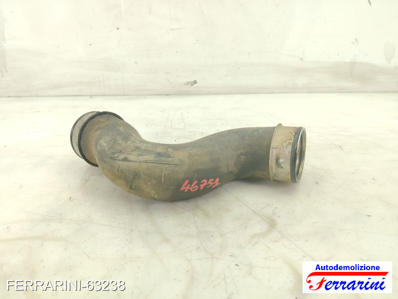 tubo aria aspirazione, intercooler BKC SEAT LEON 1P1 1.9 TDI 2005-2010 7