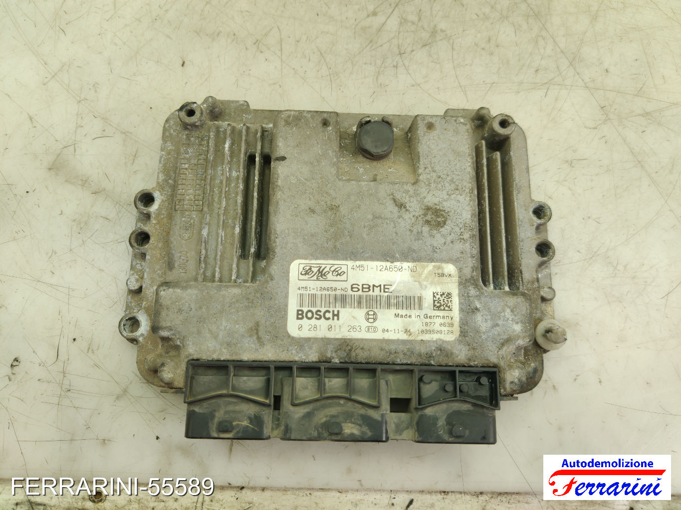 Centralina Motore FORD FOCUS C-MAX DM2 1.6 TDCI 2003-2007 4M5112A650ND