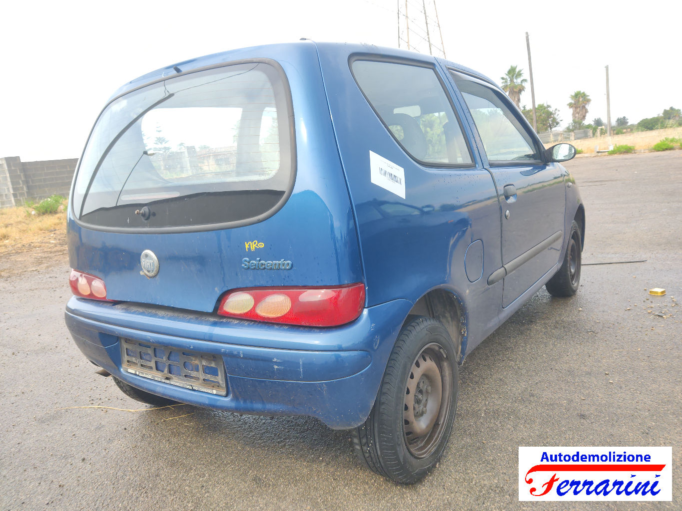Fiat Seicento 600 187 1.1 54CV 1998-2010