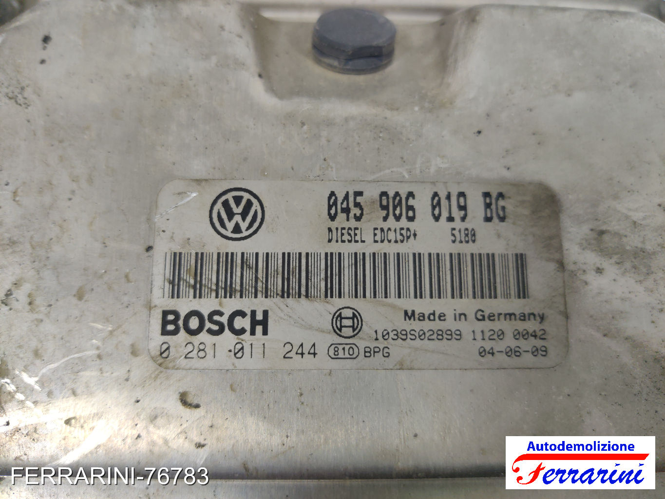 Centralina Motore SEAT IBIZA 3 6L1 1.4 TDI 2002-2005 045906019BG, 1039502899