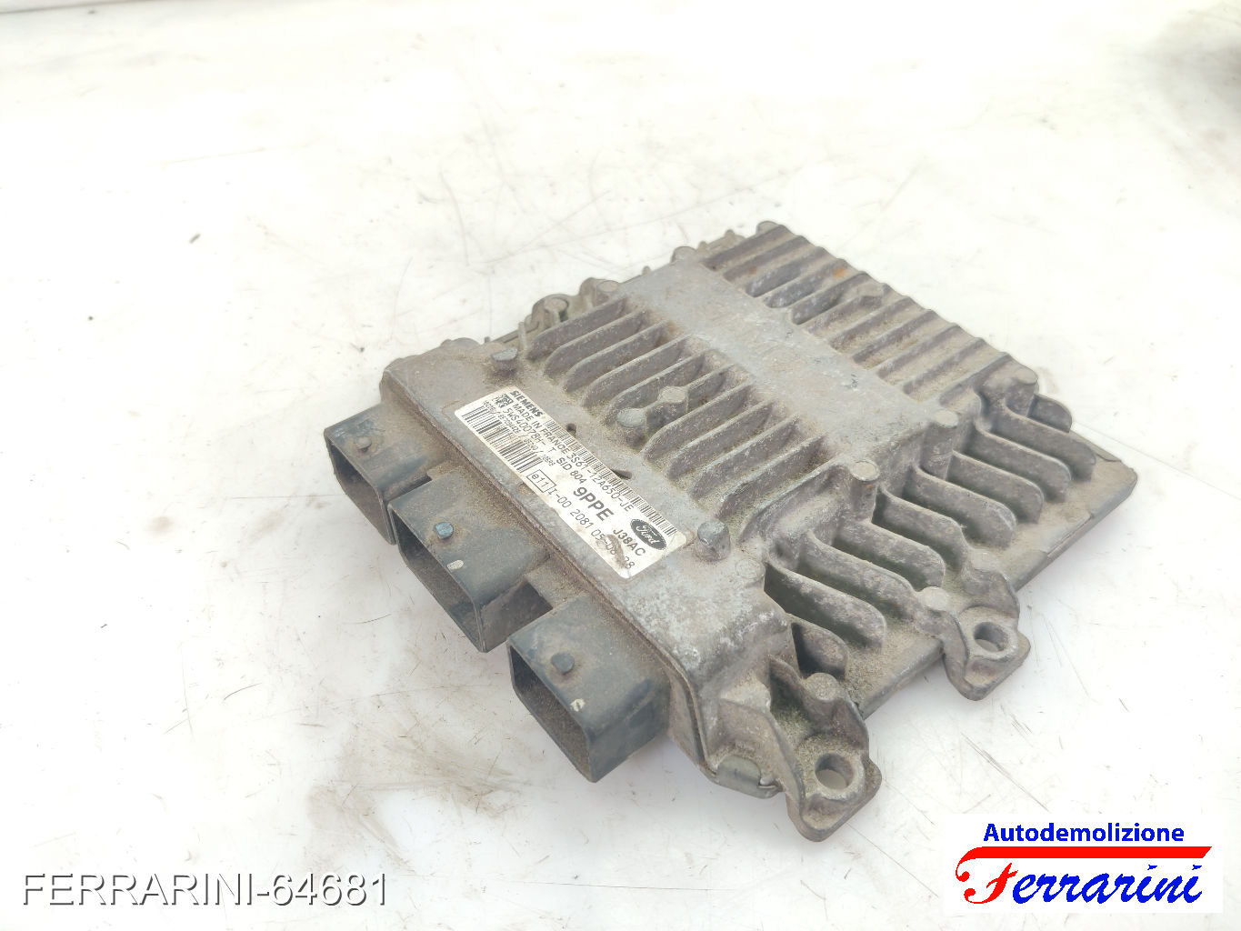Centralina Motore FORD FIESTA 5 JD, JH 1.4 TDCI 2001-2008 3S6112A650JE