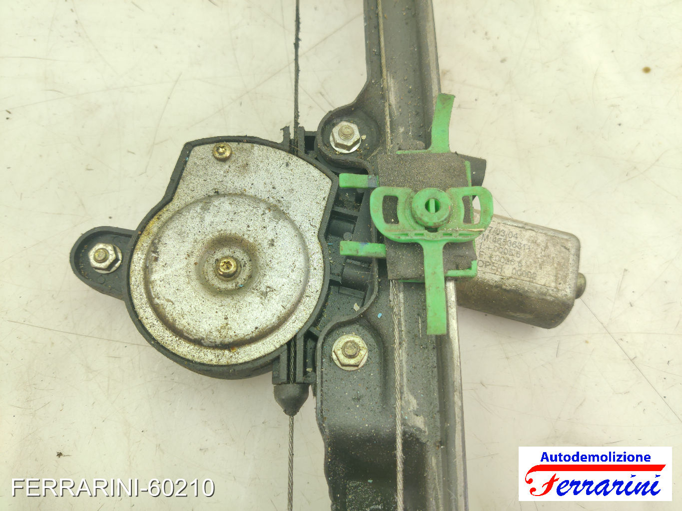 Alzavetro VW PASSAT 3C2 2005-2010 destro, dx, frontale, anteriore 46536311