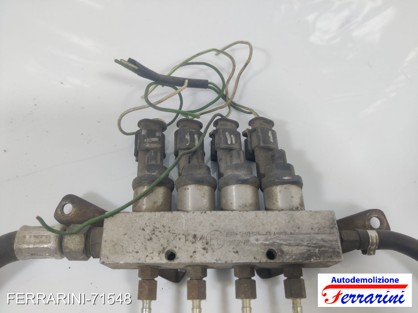 iniettori GPL BRC FIAT PANDA 169 1.2 2003-2012 67R010185, SEQUENT, AAB1912CGC