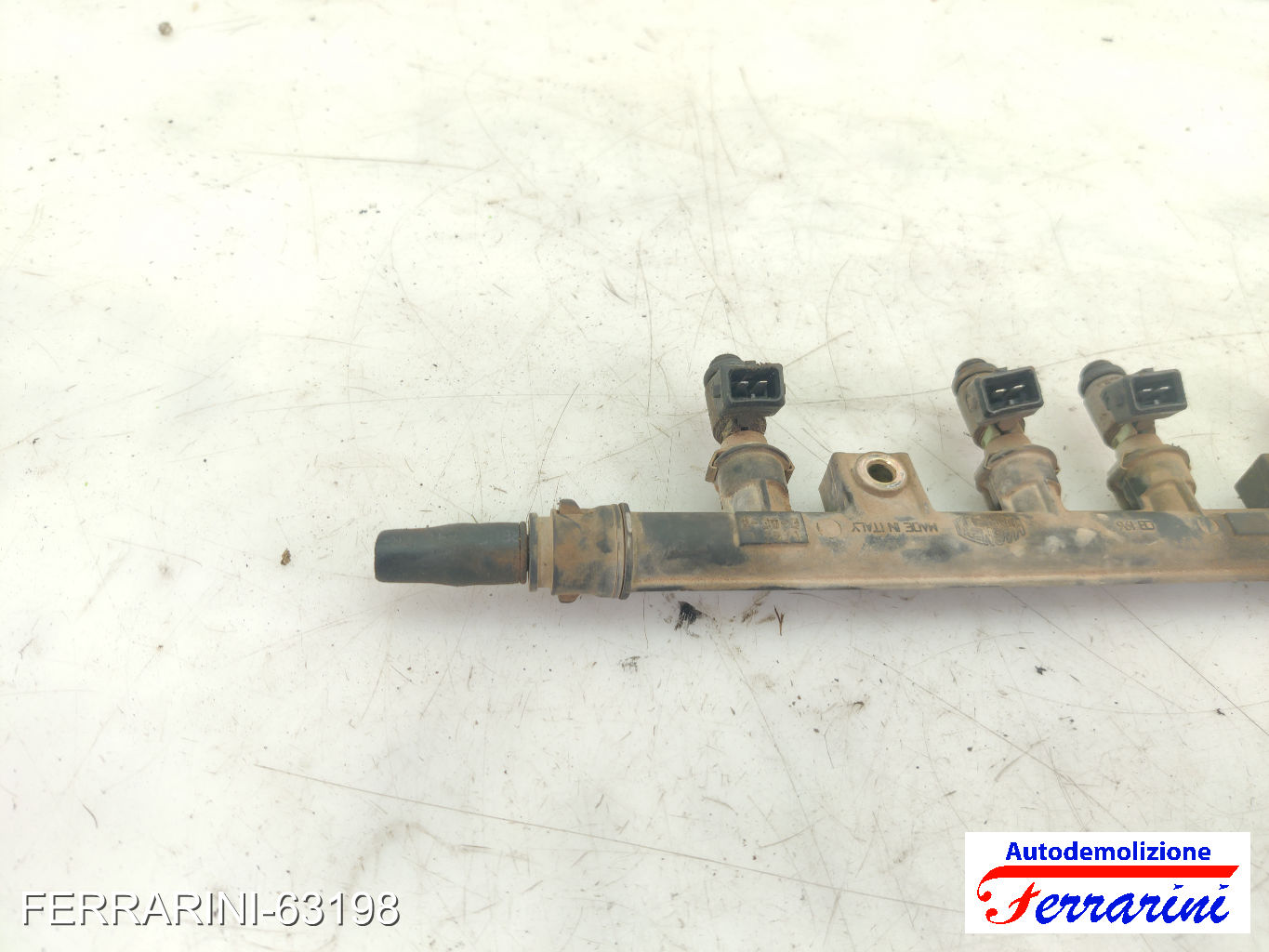 Flauto Con Iniettori FIAT SEICENTO 600 187 1.1 1998-2010 55183532, 71791243 7