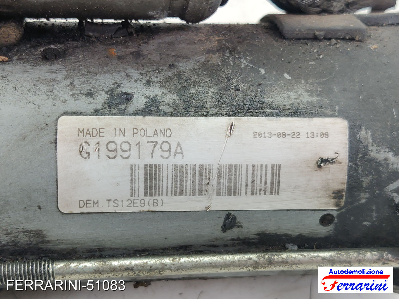Motorino Avviamento RENAULT MEGANE 3 B3, BZ0/1 1.5 DCI 2009-2016 233000603R