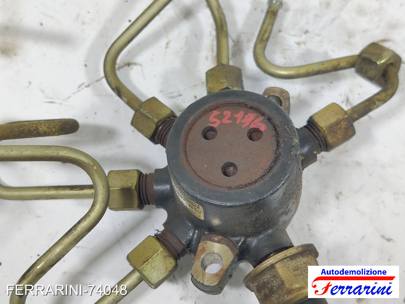 Flauto Iniettori RENAULT SCENIC 2 JM0/1 1.5 DCI 2003-2005 8200057345, 9144A070B 6
