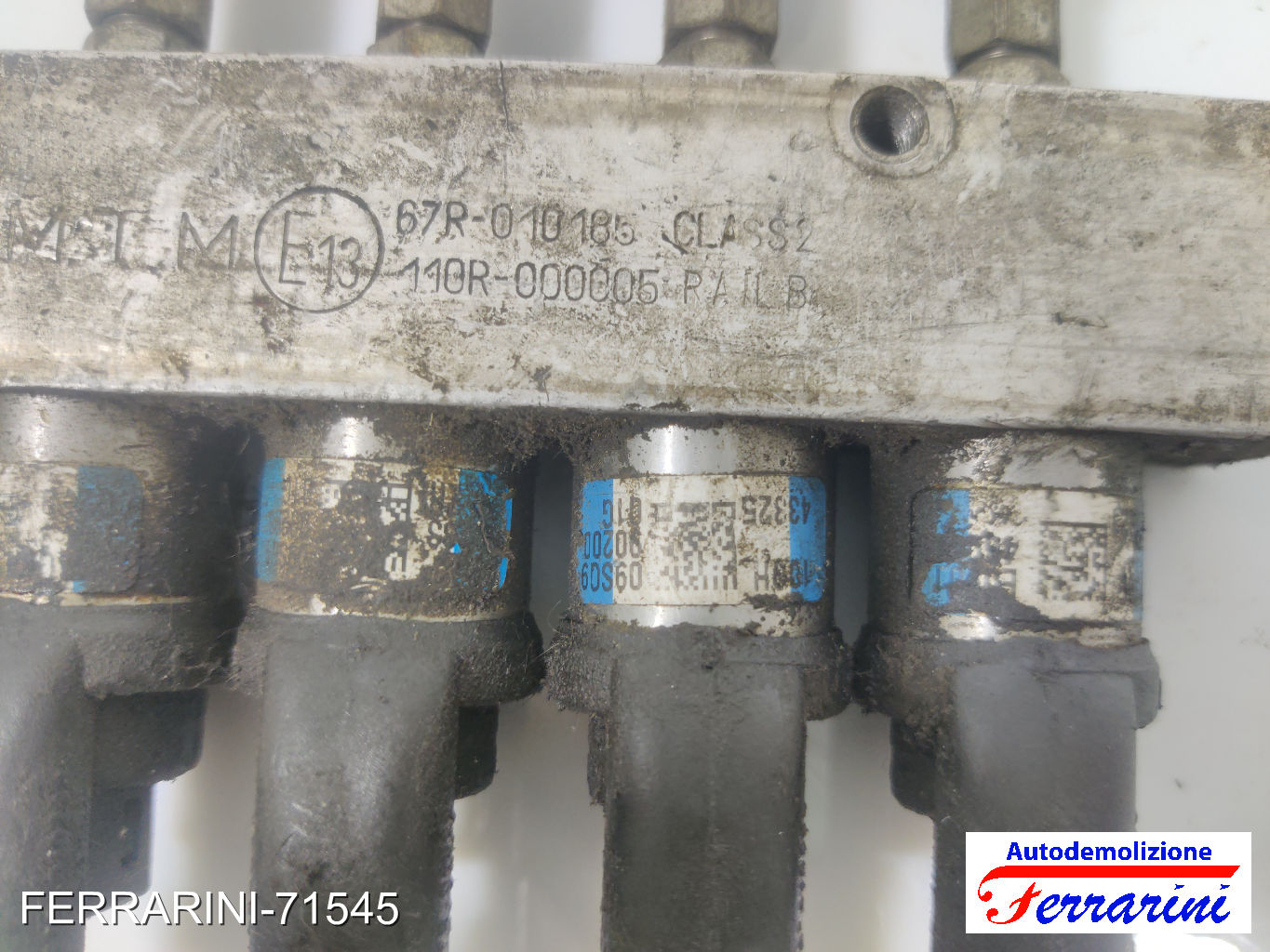 4 Iniettori GPL FIAT PANDA 169 1.2 2003-2012 09SQ99020001G, AAB1912CGC 8