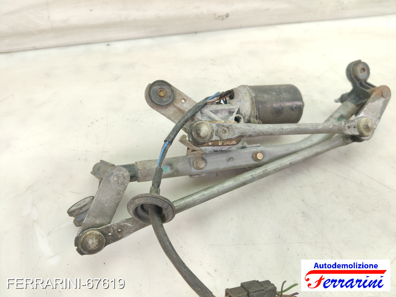 Spazzacqua Motorino Tergicristallo FORD FIESTA 5 JD, JH 2002-2008 anteriore 8