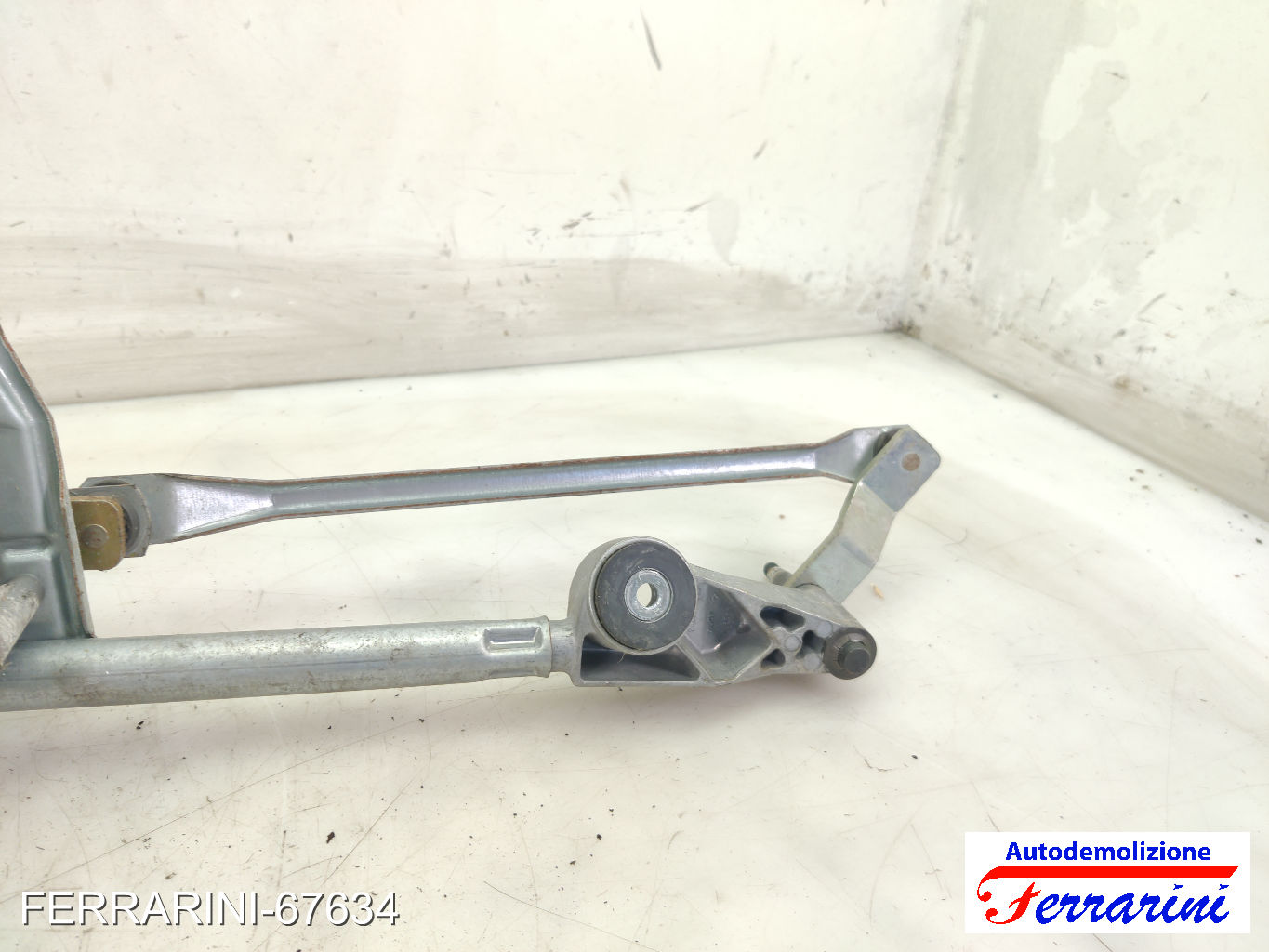 Spazzacqua Motorino Tergicristallo MERCEDES CLASSE C W203 2000-2007 anteriore 6