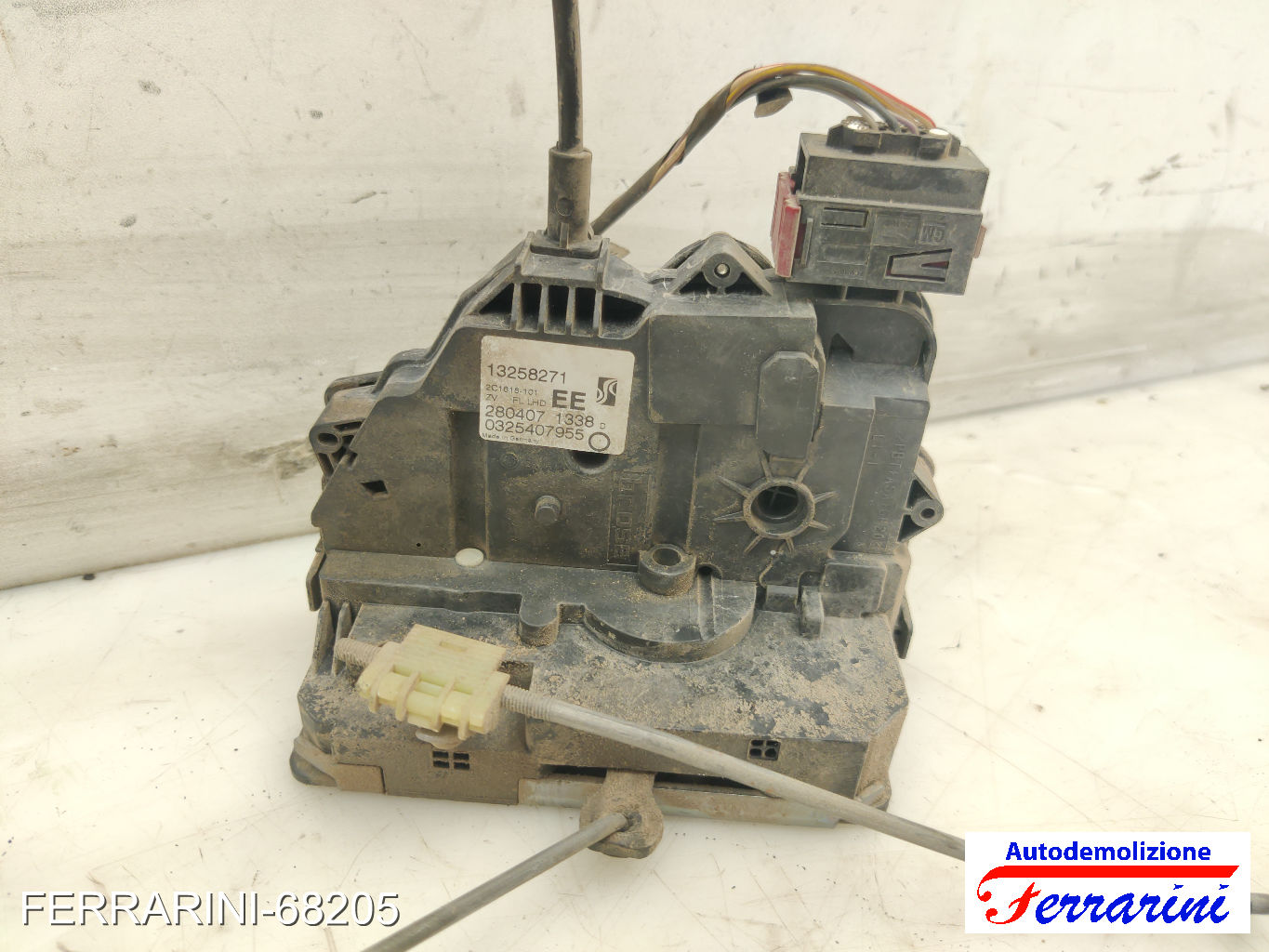 Serratura Porta OPEL CORSA D S07 2006-2014 sinistro, sx, frontale, anteriore 12