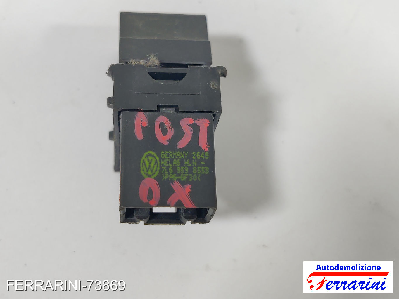 Pulsantiera Tastiera Alzavetro VW POLO 6C1, 6R1 2009-2023 destra, dx, posteriore